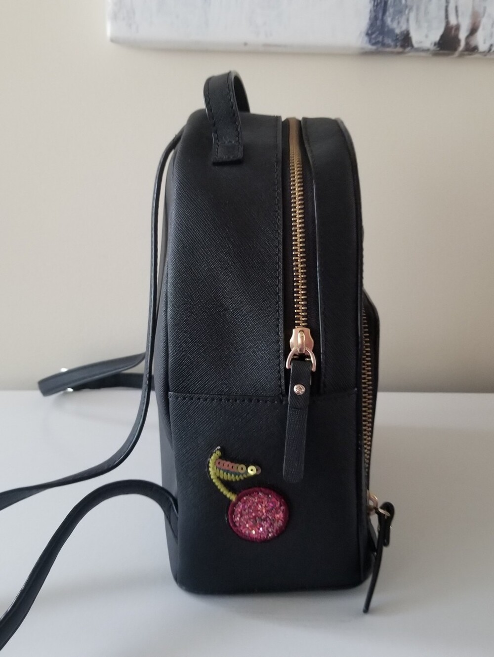 Kate Spade Run Wild Leopard Backpack - Picture 8 of 14